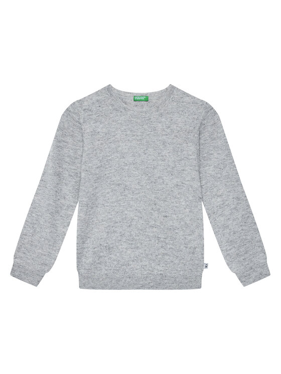 United Colors Of Benetton United Colors Of Benetton Svetr 106WC108R Šedá Regular Fit