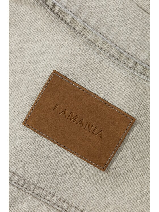 La Mania La Mania Bluzka SHADE Szary Classic Fit