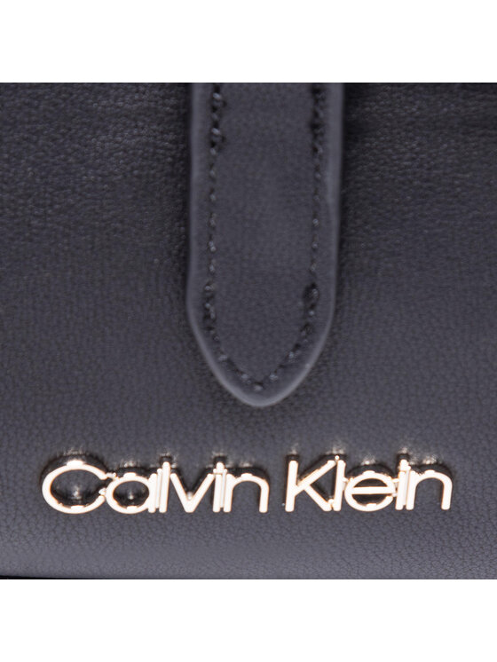Calvin Klein Calvin Klein Kabelka Ew Conv Flap Crossbody Md K60K607429 Černá