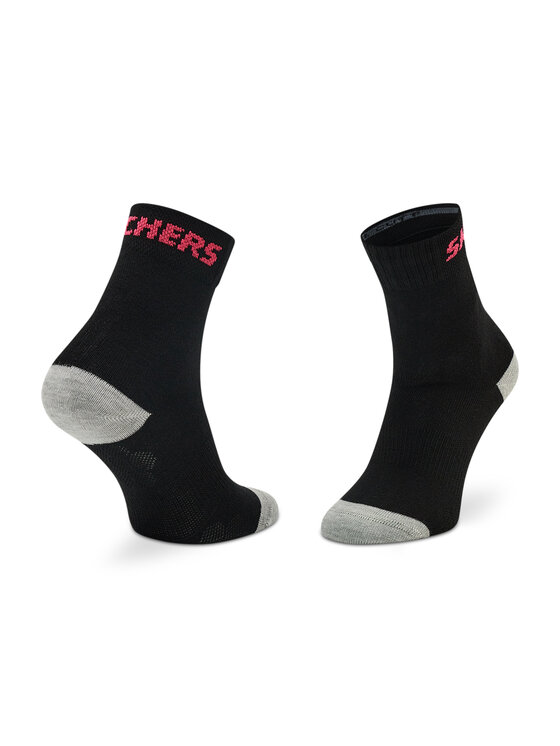Skechers Skechers Set di 3 paia di calzini lunghi unisex SK-SK41053 Nero