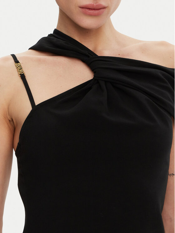 Versace Jeans Couture Versace Jeans Couture Rochie cocktail 78HAO903 Negru Slim Fit