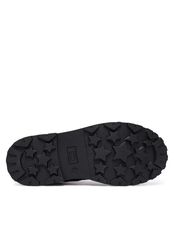 Tommy Hilfiger Tommy Hilfiger Šnurovacia obuv Lace-Up Bootie T1A5-34005-1237 S Tmavomodrá