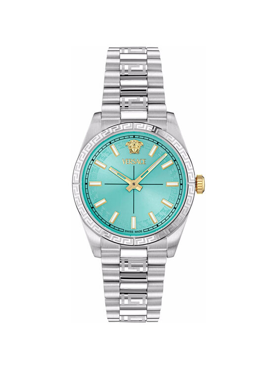 Versace Versace Zegarek VE0E00225 Srebrny