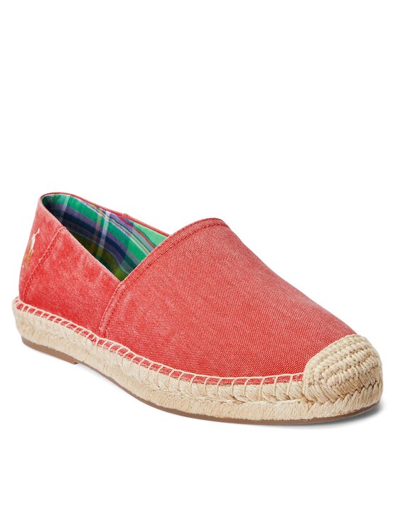 Polo Ralph Lauren Еспадрили Cevio Slip 803893744005 Червен