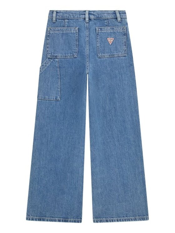 Guess Kids Guess Kids Τζιν Pantalone tencel 90s carpenter Μπλε Palazzo Fit