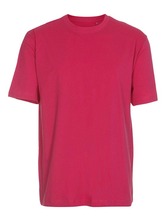 TeeShoppen TeeShoppen T-Shirt 'Oversized Collection' Różowy Oversize