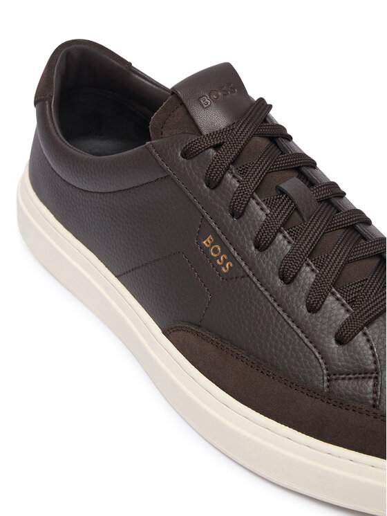 BOSS BOSS Sneakersy Kieran 50568536 Hnedá