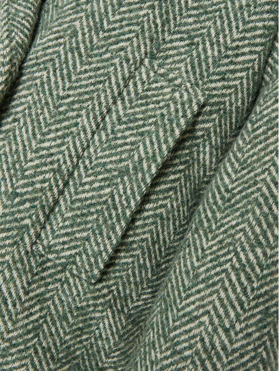 Pepe Jeans Pepe Jeans Cappotto di lana Camille PL402462 Verde Regular Fit