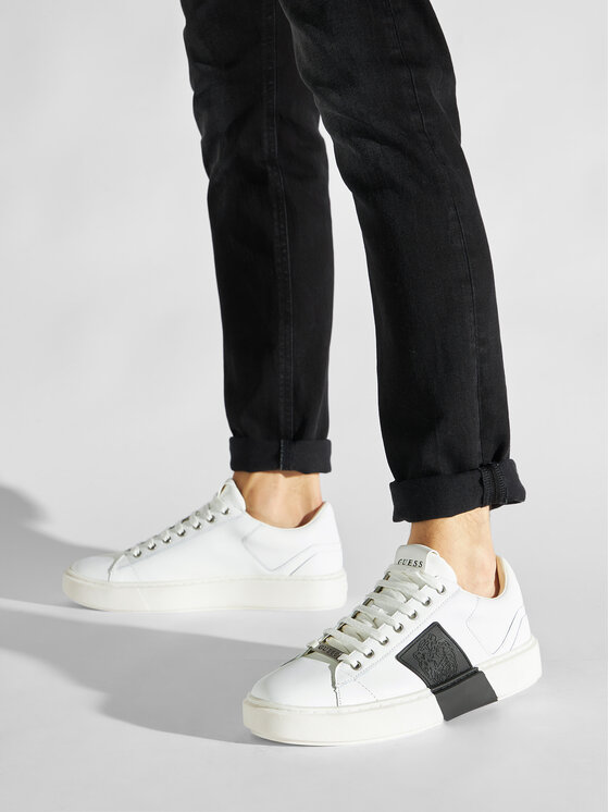 Guess Guess Sneakers Vice Sash FM8VIS LEA12 Bianco