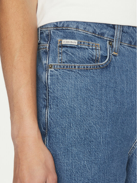 Guess Jeans Guess Jeans Džínové šortky M4YD37 D5M54 Modrá Regular Fit