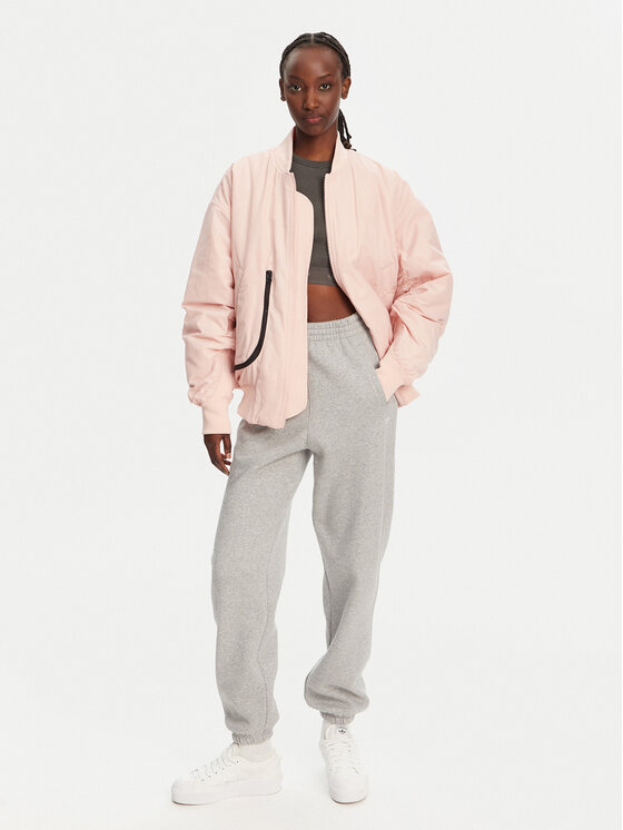 adidas by Stella McCartney adidas by Stella McCartney Bunda bomber True Nature JF8467 Růžová Oversize