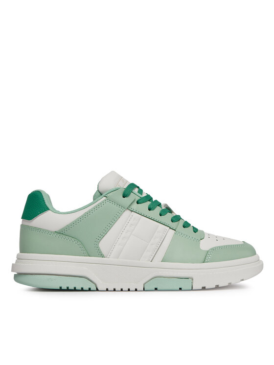 Tommy Jeans Tommy Jeans Superge Tjw Skate Sneaker Ltr EN0EN02423 Zelena