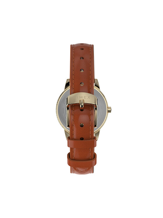 Timex Timex Ročna ura Easy Reader Classic TW2W32600 Rjava