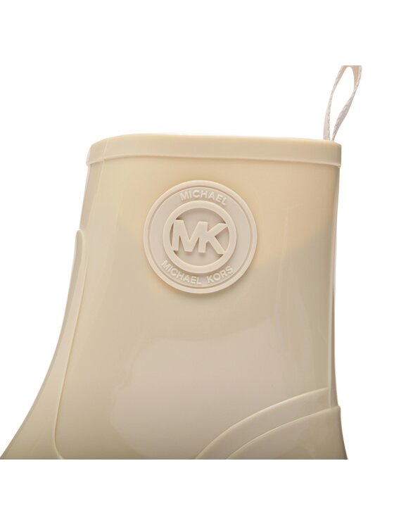 MICHAEL Michael Kors MICHAEL Michael Kors Ботильйони Karis Rainboot 40F3KSMB5Q Écru