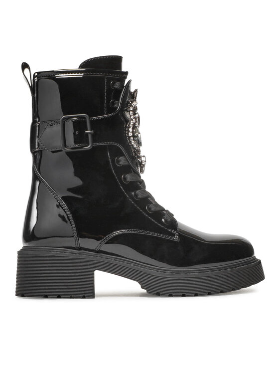 Jenny Fairy Jenny Fairy Schnürstiefeletten WS5889-01 Schwarz