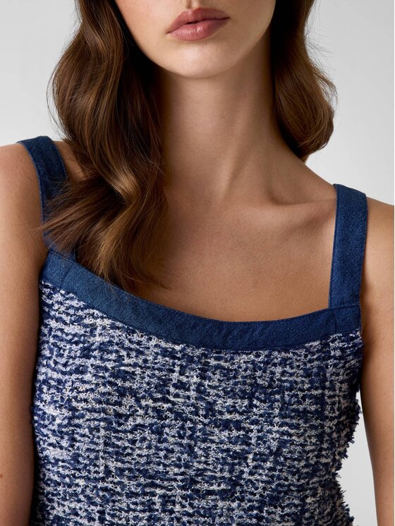 Guess Guess Sweter 182651 Niebieski Classic Fit