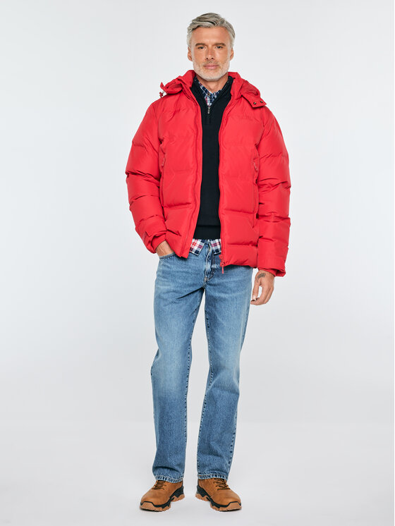BIG STAR BIG STAR Kurtka zimowa ENRICOS Czerwony Basic Fit