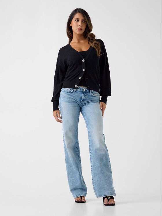 Guess Guess Светр 183081 Чорний Classic Fit
