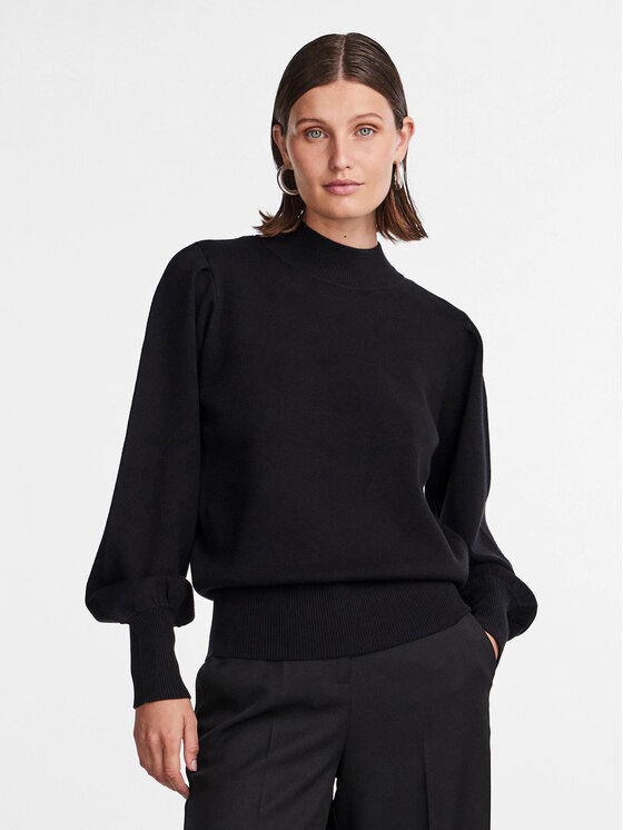 YAS YAS Rolák 26030697 Černá Regular Fit