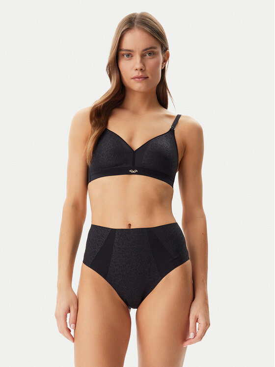 Chantelle Chantelle Mutande classiche a vita alta C18IC5 Nero