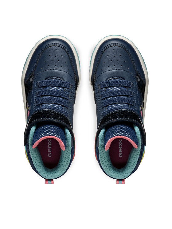 Geox Geox Sneakers J Inek J56ASA 0BCKC C4358 S Bleumarin