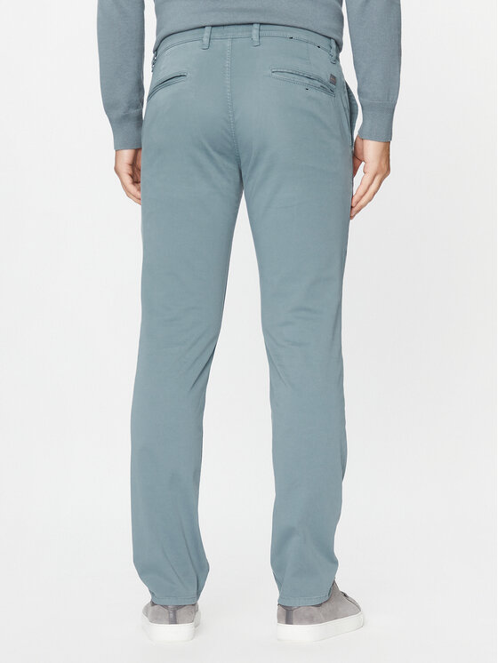 Boss Boss Chino kalhoty 50470813 Modrá Slim Fit