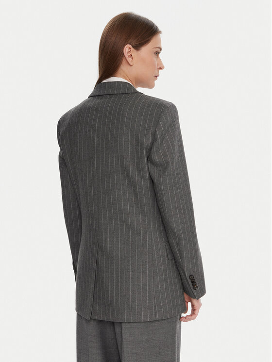 Tommy Hilfiger Tommy Hilfiger Sako WW0WW48262 Sivá Relaxed Fit