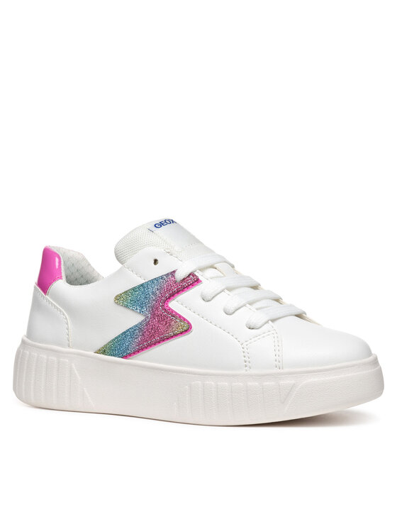 Geox Geox Sneakers J Mikiroshi J45DVA 0BCQD C0653 S Weiß