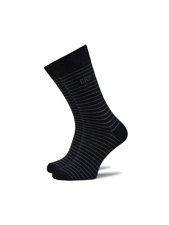 Cristiano Ronaldo CR7 Cristiano Ronaldo CR7 7er-Set hohe Herrensocken 8190-80-9000 Schwarz