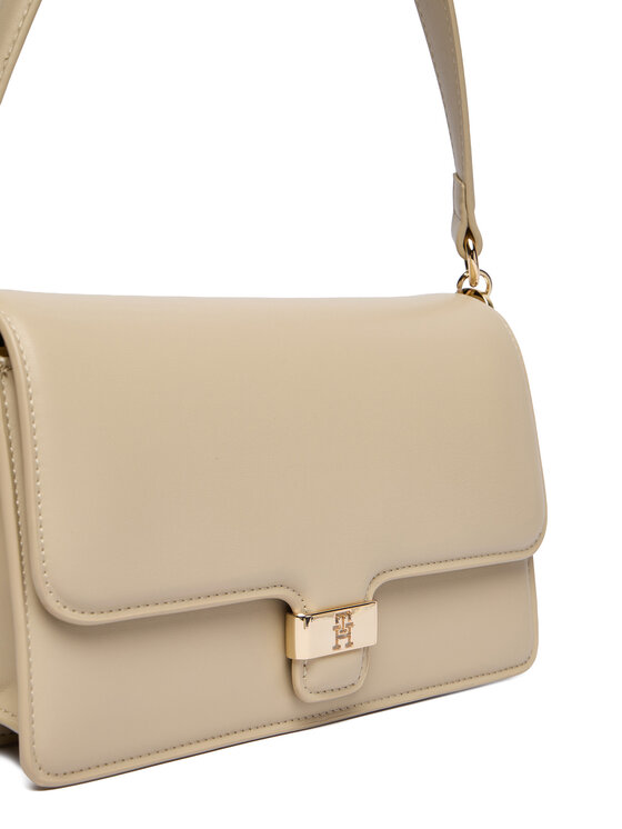 Tommy Hilfiger Tommy Hilfiger Ročna torba Heritage Conv Crossover AW0AW18029 Écru