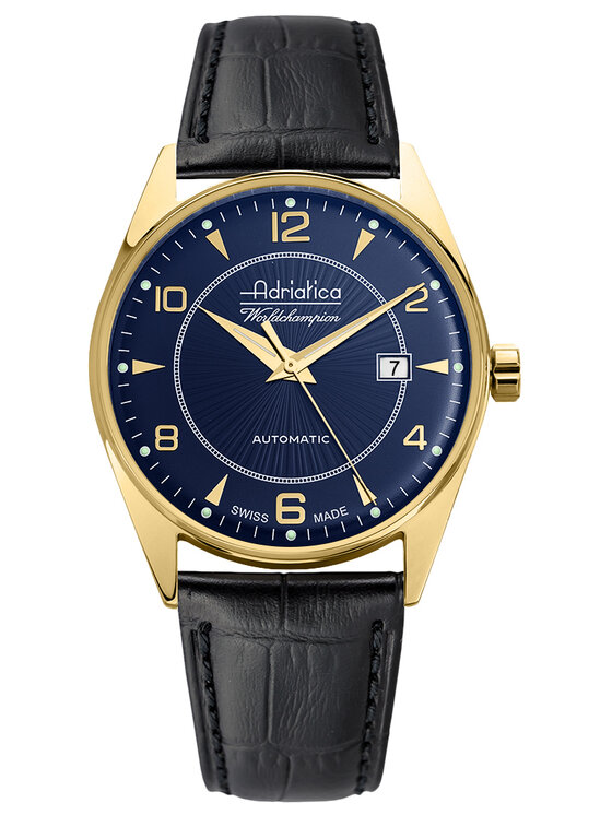 Adriatica Adriatica Zegarek A8142.1255A Czarny