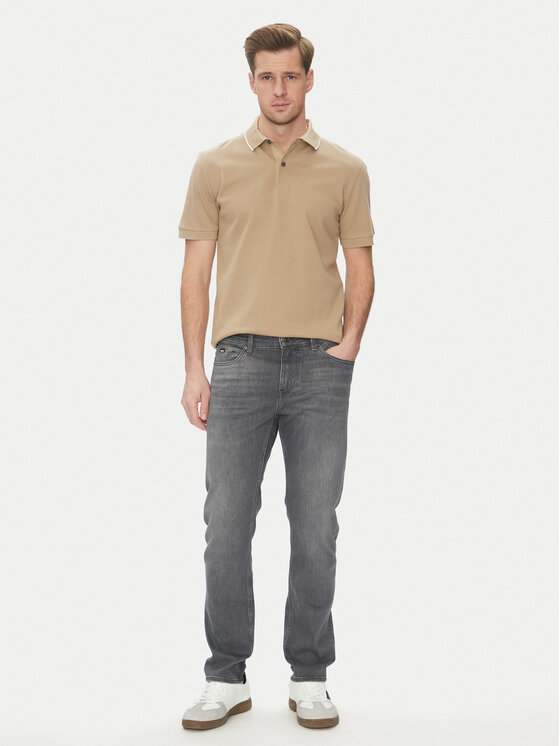 BOSS BOSS Polo H-Prout 59 50527650 Beżowy Regular Fit
