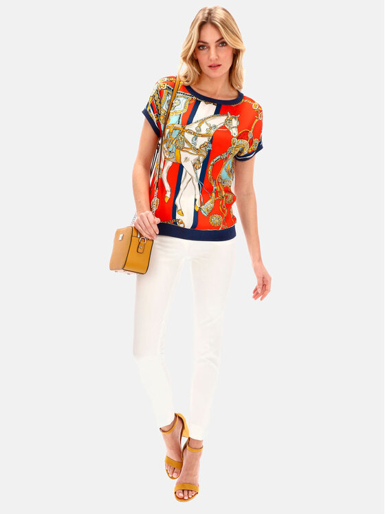 L’AF L’AF Bluzka Hera Kolorowy Regular Fit