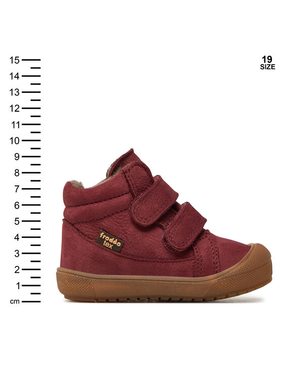 Froddo Froddo Schnürschuhe Olie Wool Tex G2110138-8 M Dunkelrot