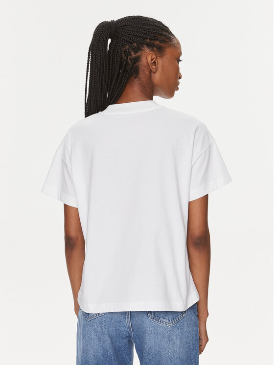 Calvin Klein Jeans Calvin Klein Jeans T-Shirt J20J222170 Λευκό Regular Fit