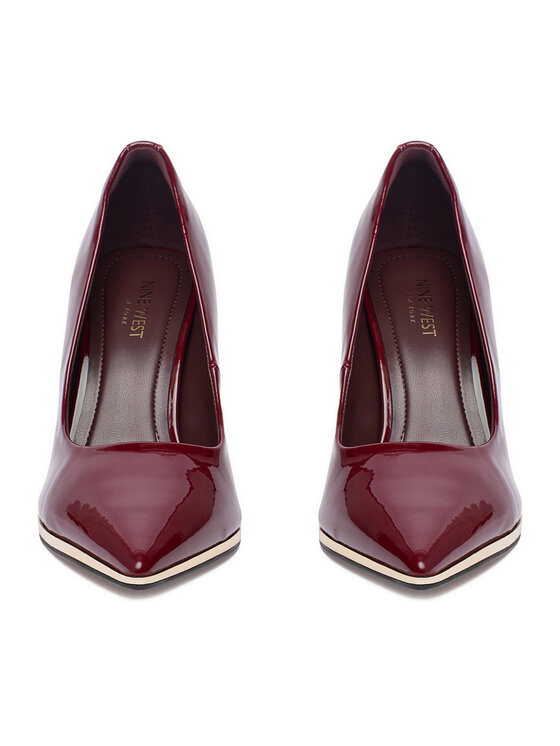 Nine West Nine West Pantofi cu toc subțire CEO-SH2124 01 Vișiniu