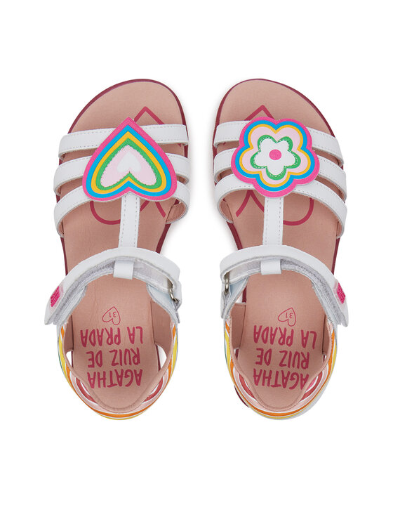 Agatha Ruiz de la Prada Agatha Ruiz de la Prada Sandaalid 252963 S Valge
