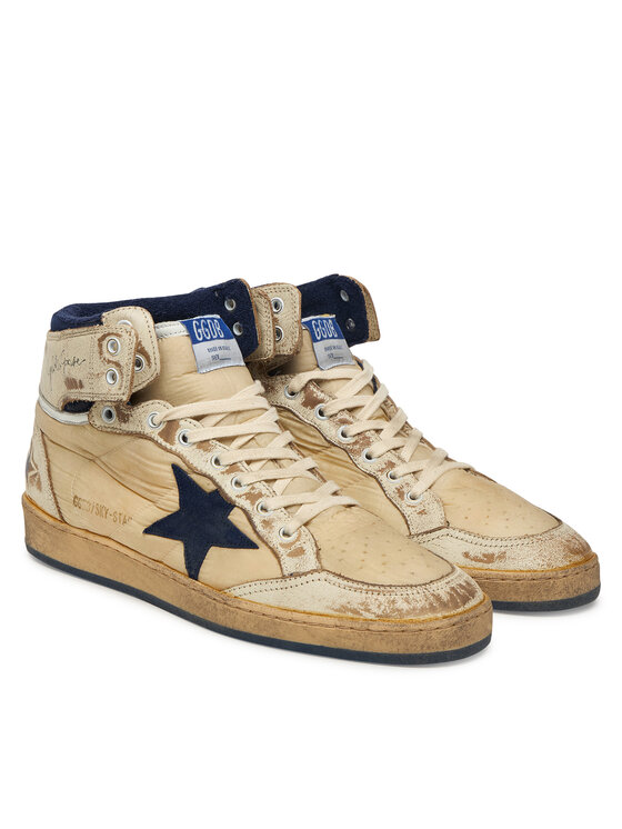 GOLDEN GOOSE GOLDEN GOOSE Снікерcи Sky Star GMF00230.F003339.10357 Бежевий