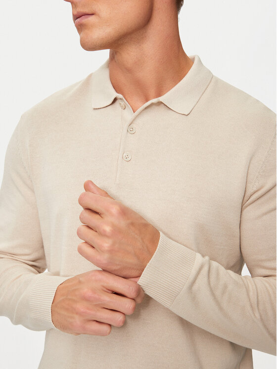 Jack & Jones Jack & Jones Пуловер Fred 12258582 Бежов Regular Fit