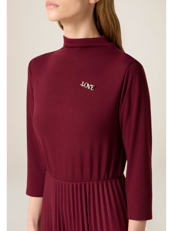 Oltre Oltre Abito da sera 7072J000959N036 Bordeaux A-Line Fit