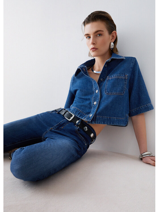 Liu Jo Liu Jo Jeans UA6183D031478994 Celeste Slim Fit