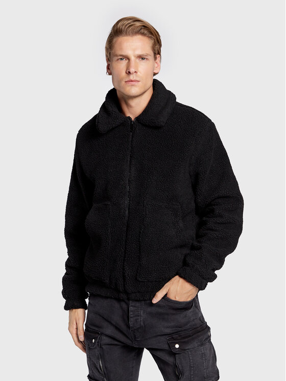Brave Soul Brave Soul Преходно яке MJK-TRENTON Черен Regular Fit