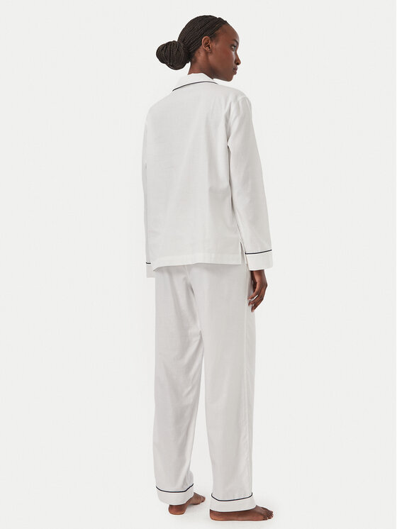 LAUREN RALPH LAUREN LAUREN RALPH LAUREN Пижама ILN92545 Бял Regular Fit