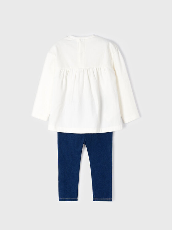 Completo maglietta e leggings 2729 Multicolore