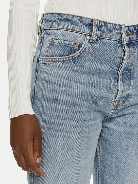HUGO Hugo Jeans hlače 937_8 50519527 Modra Straight Fit