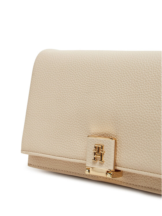 Tommy Hilfiger Tommy Hilfiger Τσάντα Th Her Flap W/Chain AW0AW17403 Μπεζ