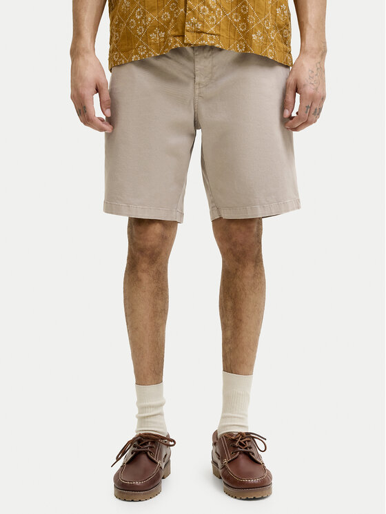 Jack & Jones Szorty materiałowe Ace Vance 12293005 Zielony Regular Fit