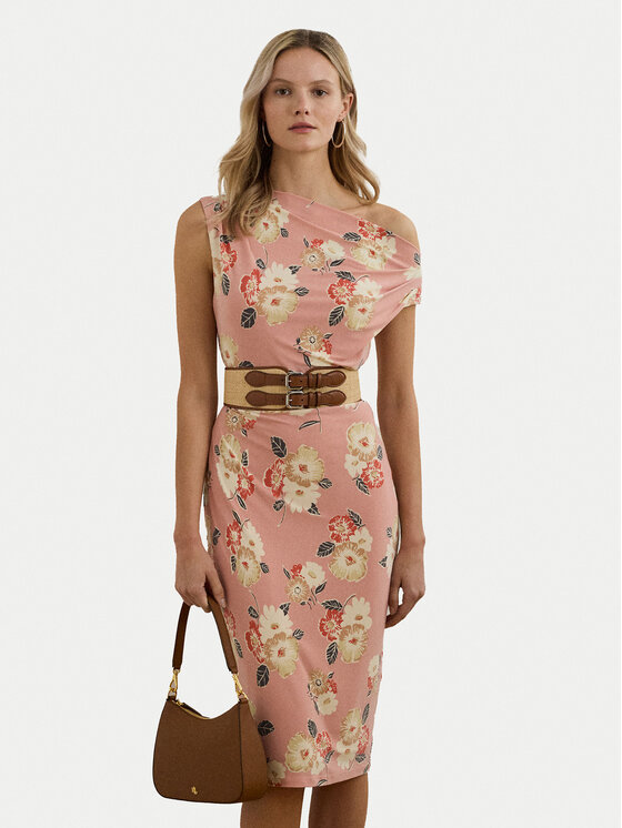 LAUREN RALPH LAUREN Sukienka koktajlowa, rozmiar 6, Różowa, 250964083001