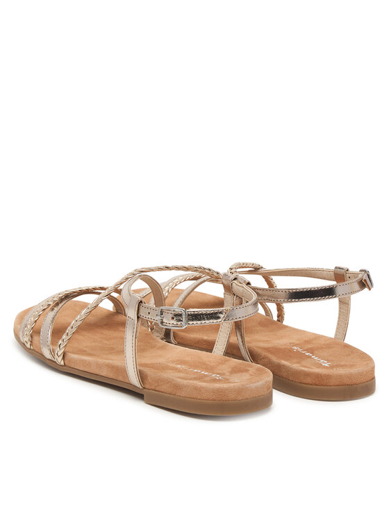 Tamaris Tamaris Sandály 1-28130-46 Zlatá