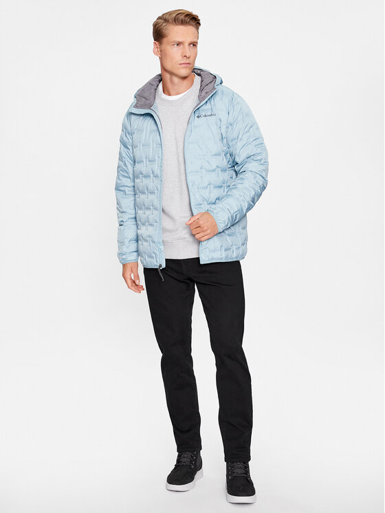 Columbia Columbia Vatovaná bunda Delta Ridge™ 1875892 Světle modrá Regular Fit